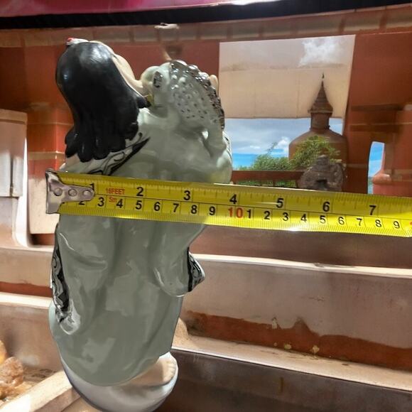 Vintage Laughing Buddha Playful Dragon Figurine Mediation Collectible Rare - Picture 12 of 16